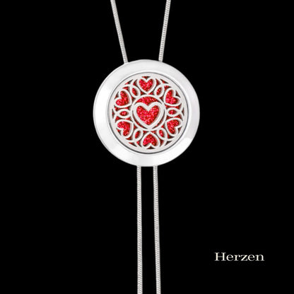 EasiScent Aroma-Dufthalskette + 10 Pads