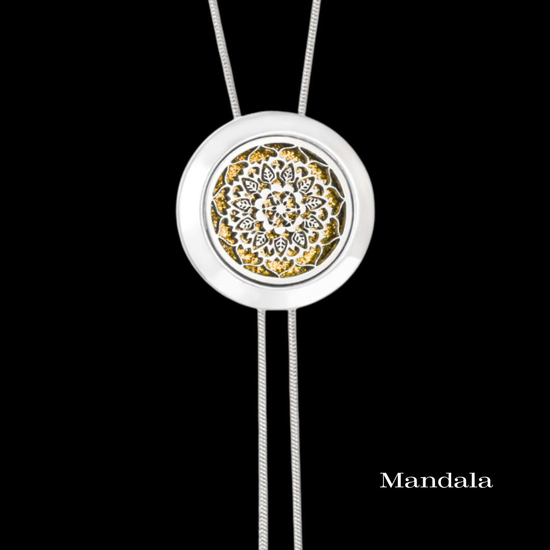 EasiScent Aroma-Dufthalskette + 10 Pads