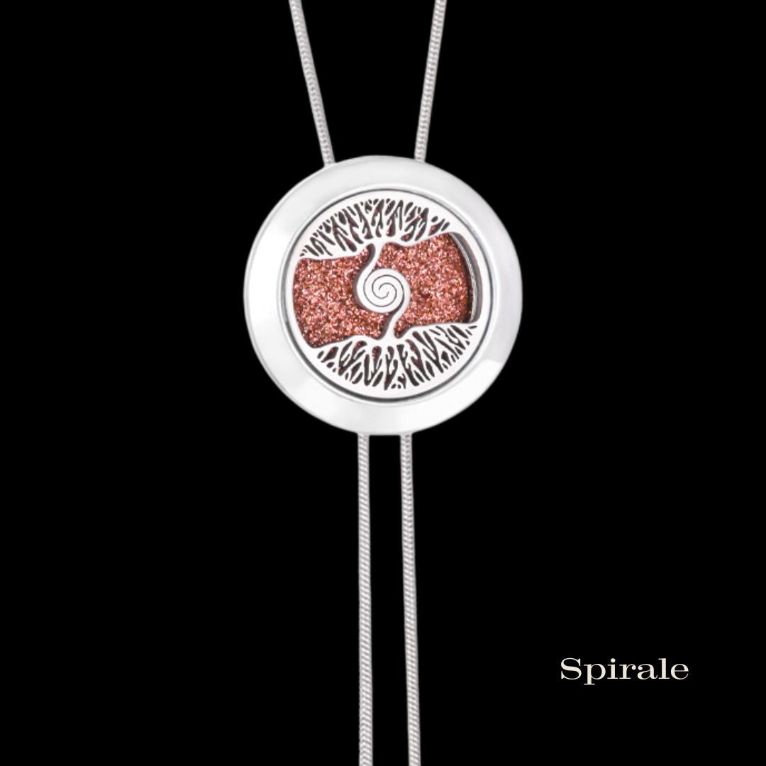 EasiScent Aroma-Dufthalskette + 10 Pads